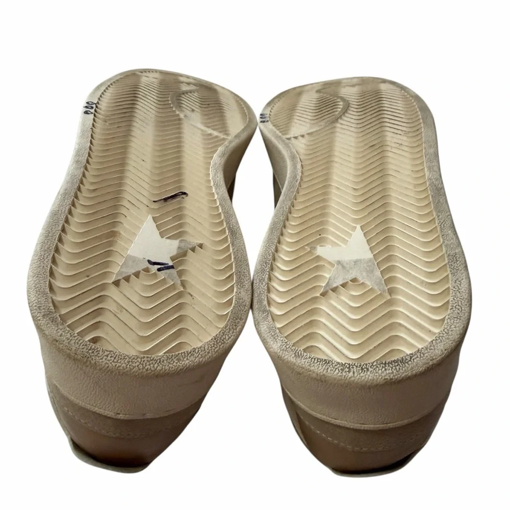 OASIS SOCIETY Tan White Fashion Sneakers Size 8.5